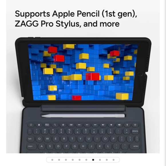 ZAGG BRAND NEW NOT OPENED RUGGED KEYBOARD FITS IPAD 10.2  GEN7-9 - Picture 7 of 10